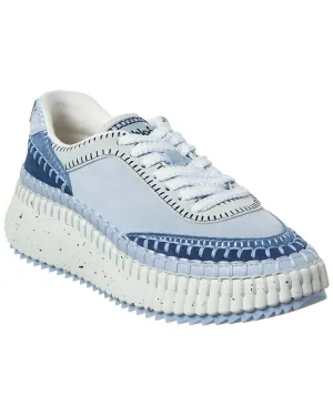 Chlo Nama Leather & Suede Sneaker