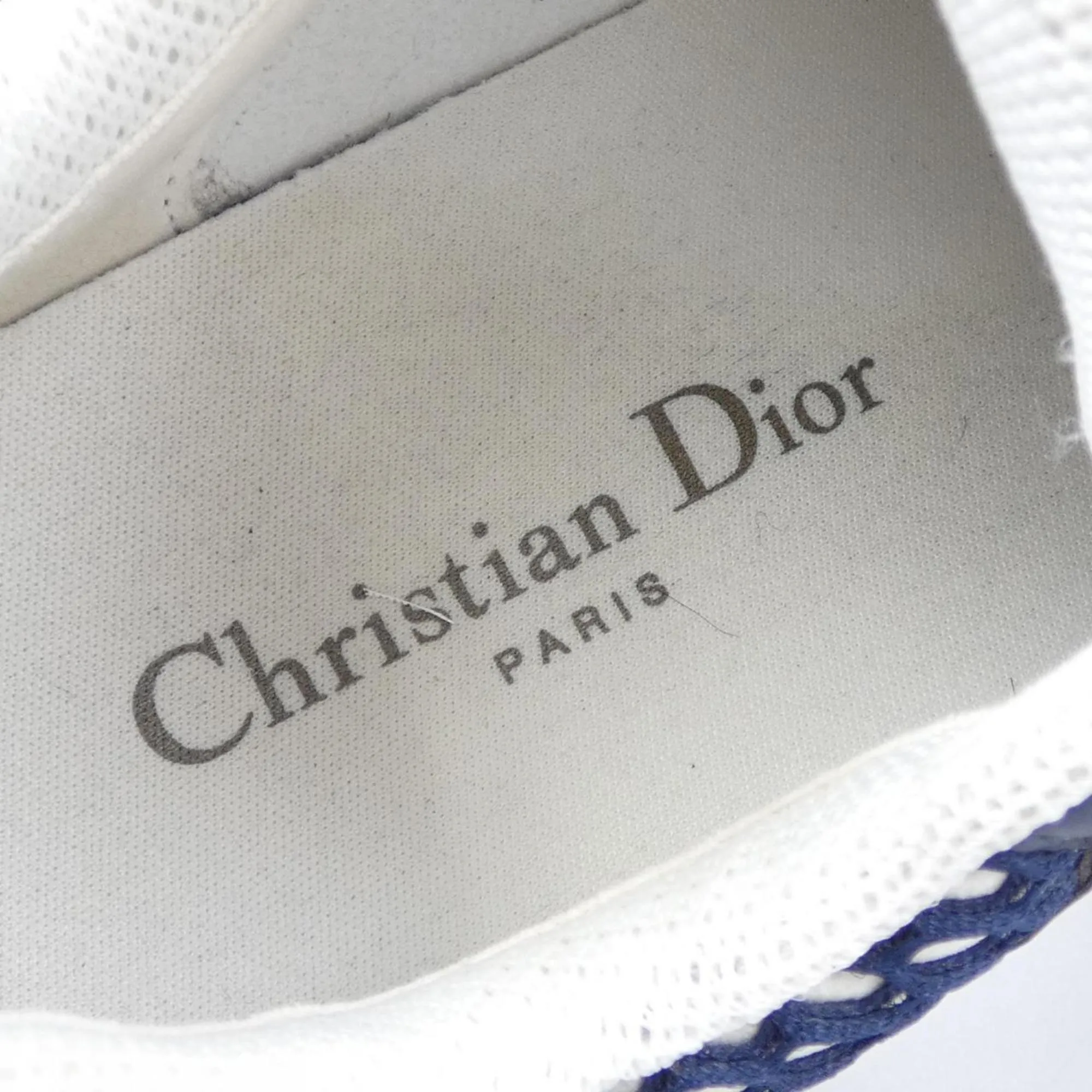 Christian Dior Navy Sneakers (Pre-Owned)