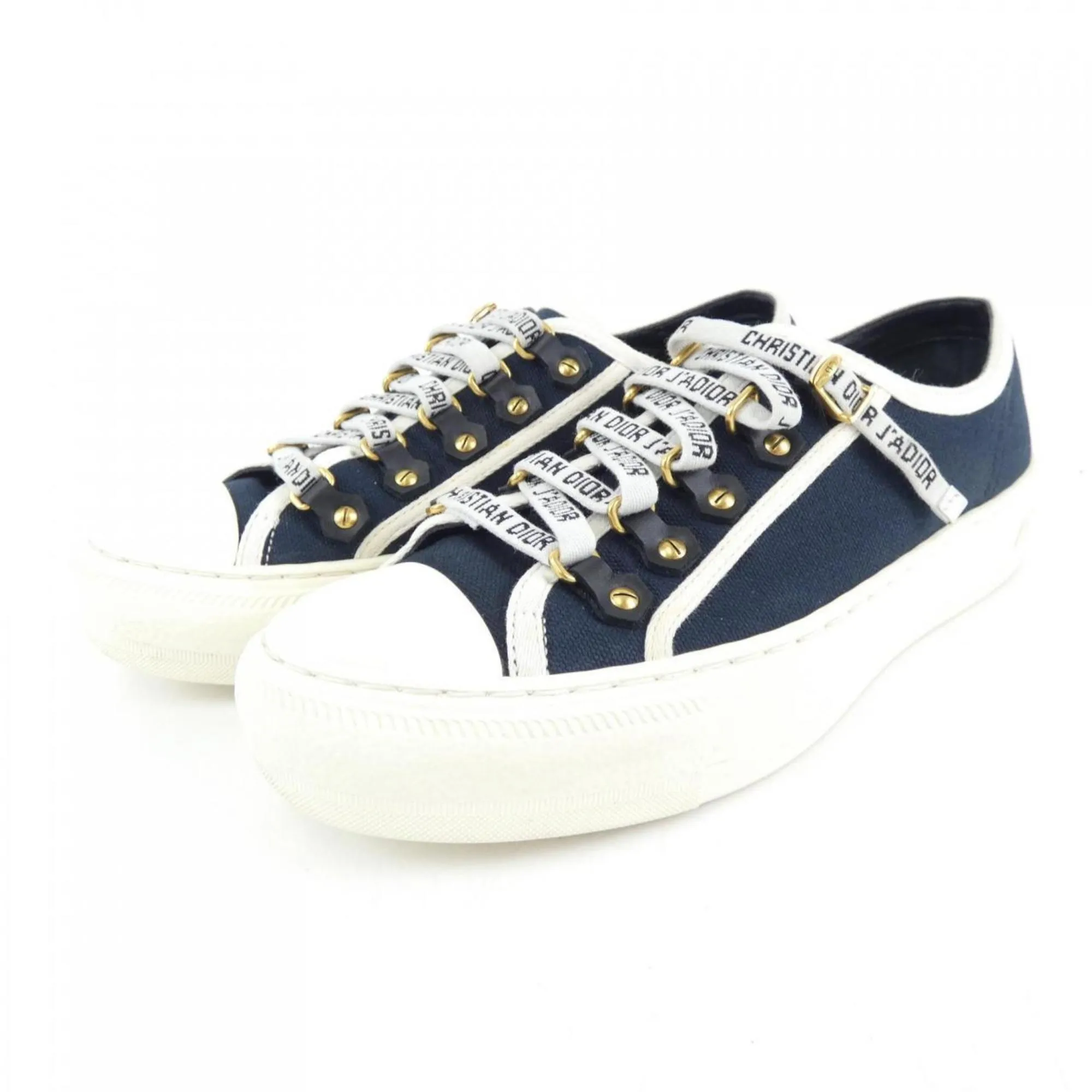 Christian Dior Navy Sneakers (Pre-Owned)