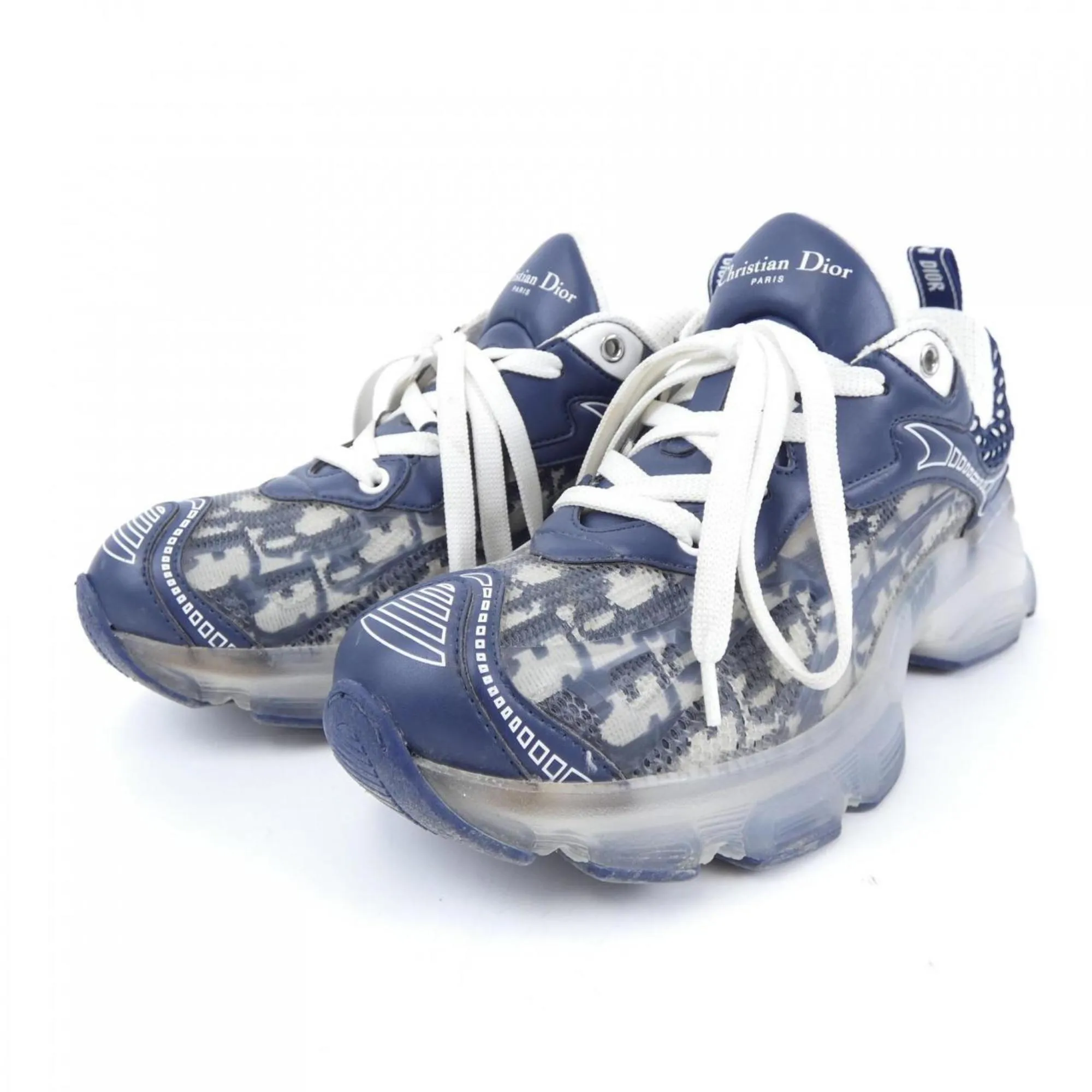 Christian Dior Navy Sneakers (Pre-Owned)