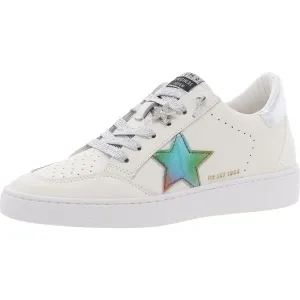 COLUMBIA Womens Cushioned Footbed Leather Casual And Fashion Sneakers