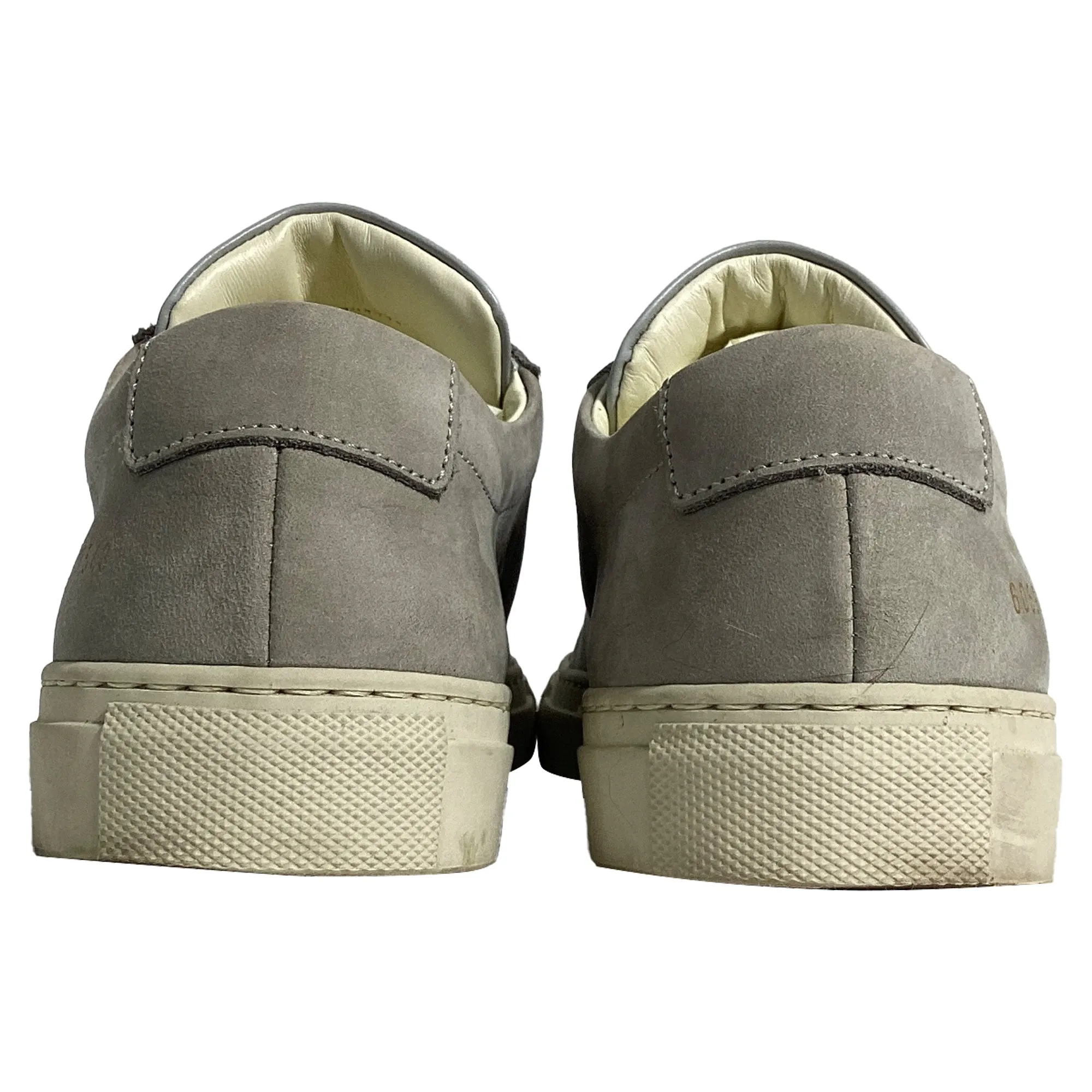 Common Projects Achilles Low Sneakers in Grey Suede