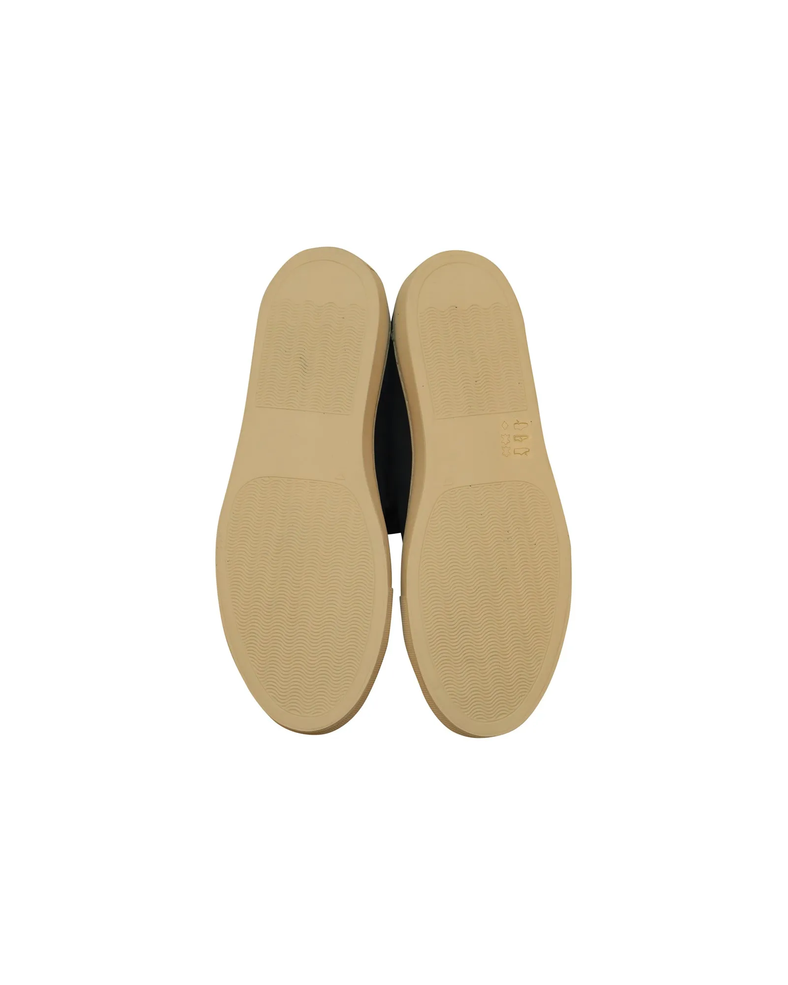 Common Projects Achilles Low-Top Sneakers in Navy Blue Leather