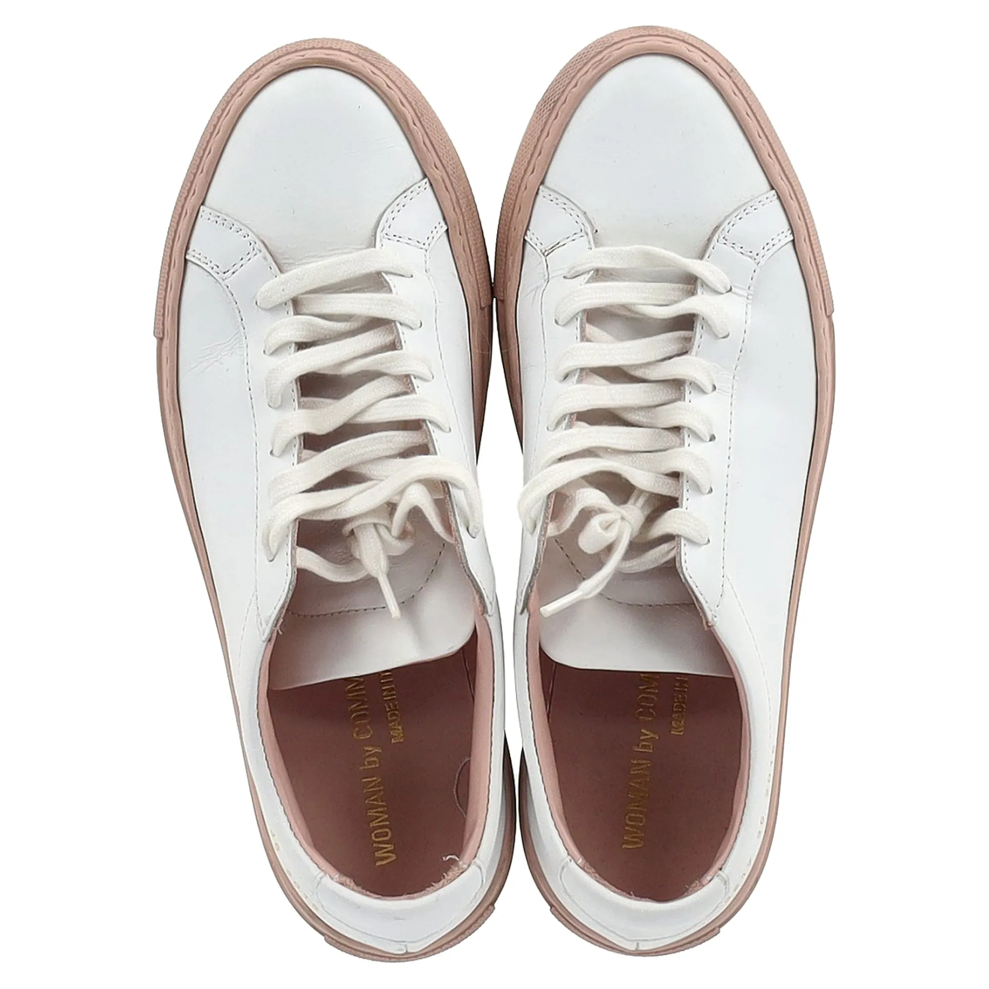 Common Projects Original Achilles Sneakers in White Leather