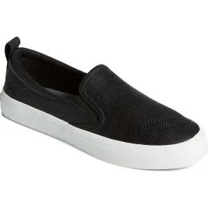 Crest Twin Gore Womens Perforated Leather Casual And Fashion Sneakers