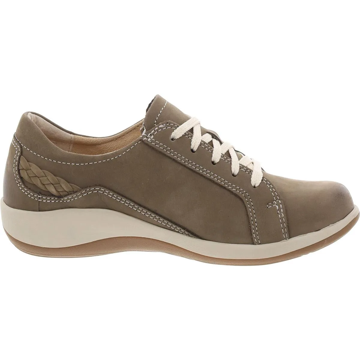 Dana Womens Leather Comfort Insole Casual And Fashion Sneakers