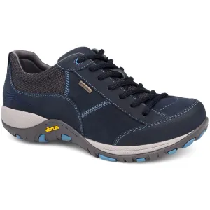 Dansko Paisley Navy Waterproof Milled Nubuck Shoe (Women's)