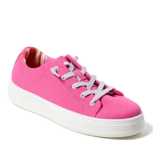 Dearfoams Women's Mabel Woven Slip On Sneaker