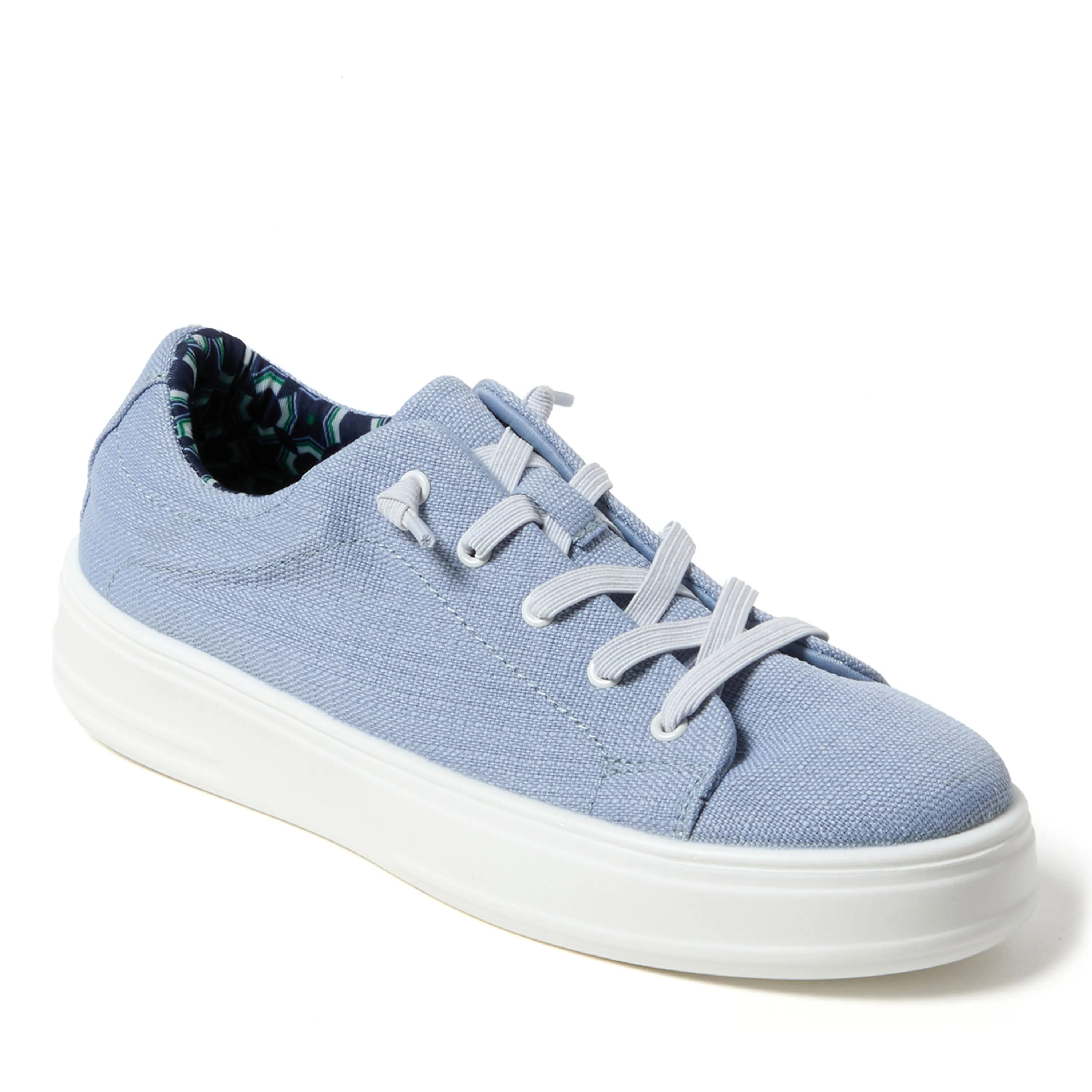 Dearfoams Women's Mabel Woven Slip On Sneaker