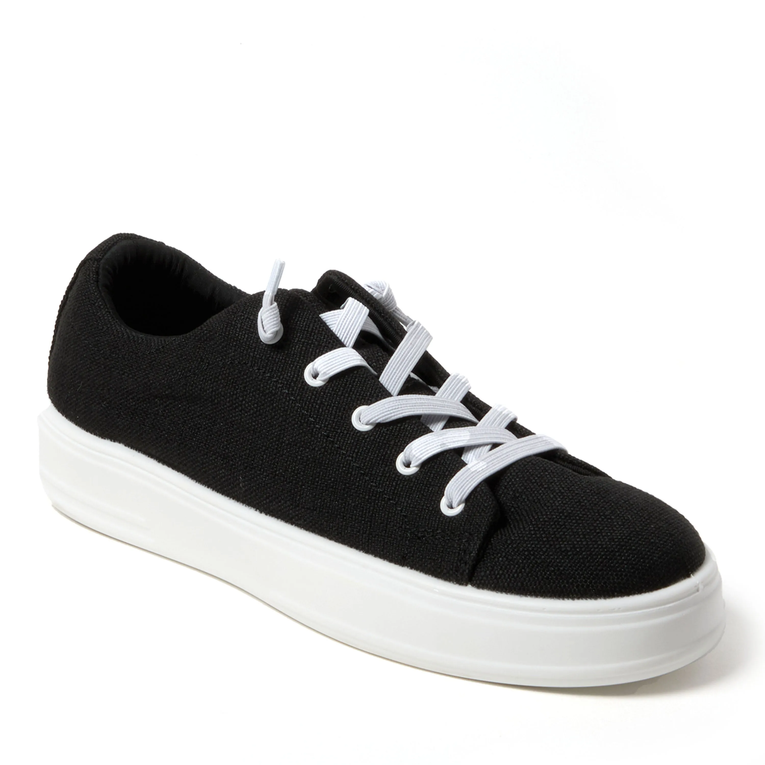 Dearfoams Women's Mabel Woven Slip On Sneaker