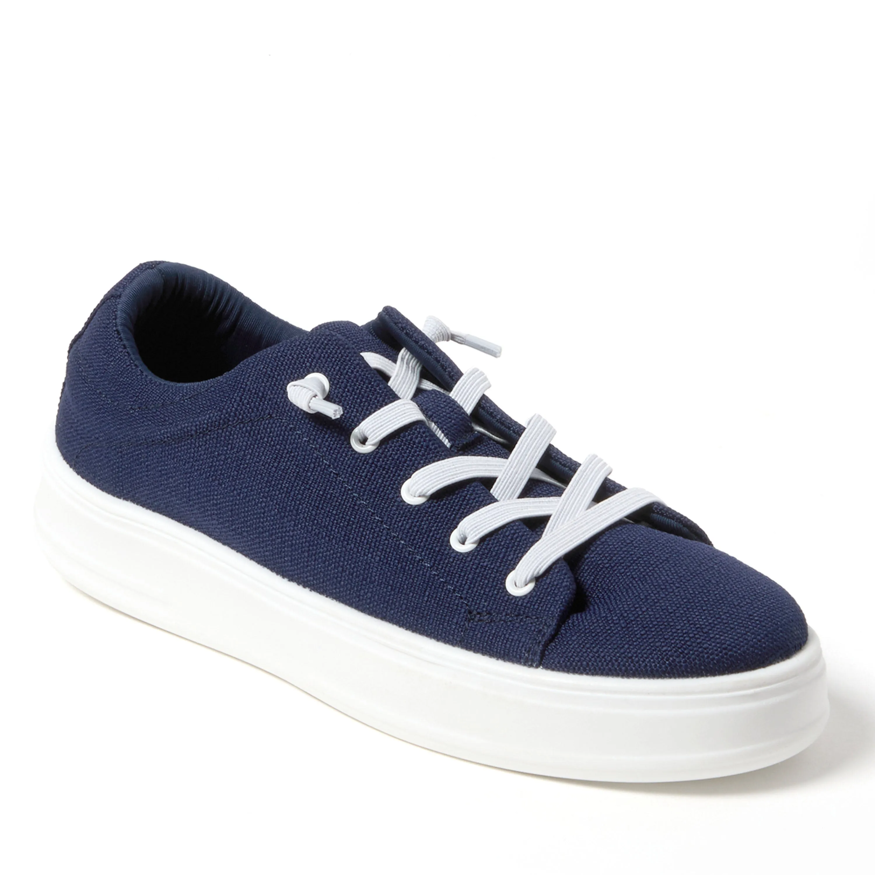 Dearfoams Women's Mabel Woven Slip On Sneaker