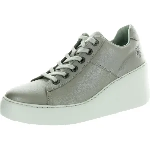 DELF 580 Fly Womens Metallic Leather Casual And Fashion Sneakers