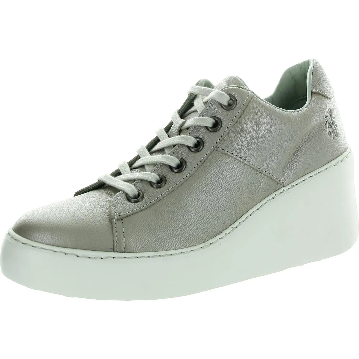 DELF 580 Fly Womens Metallic Leather Casual And Fashion Sneakers