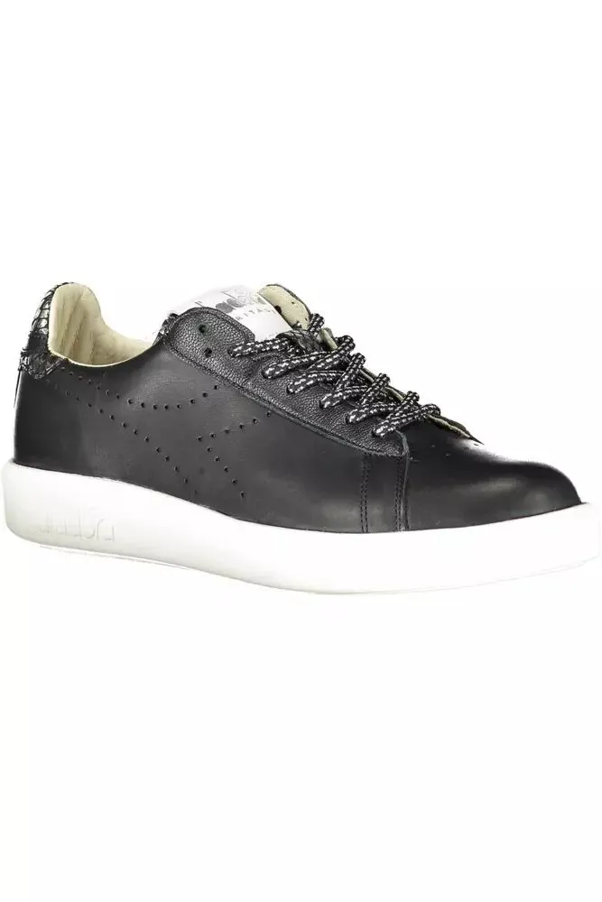 Diadora Chic  Contrast Sole Lace-Up Women's Sneakers