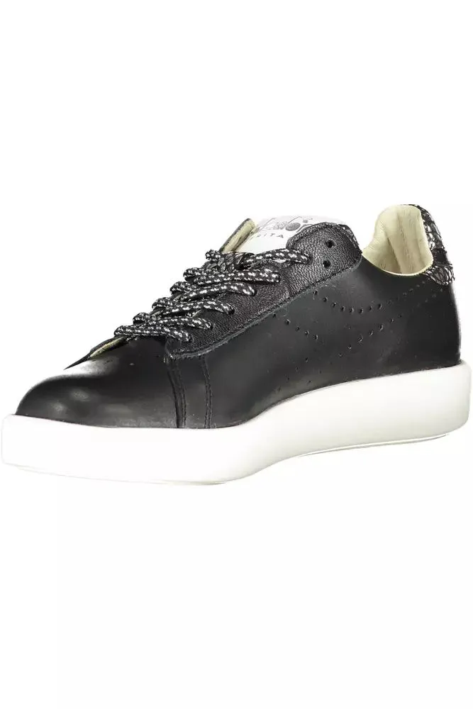 Diadora Chic  Contrast Sole Lace-Up Women's Sneakers