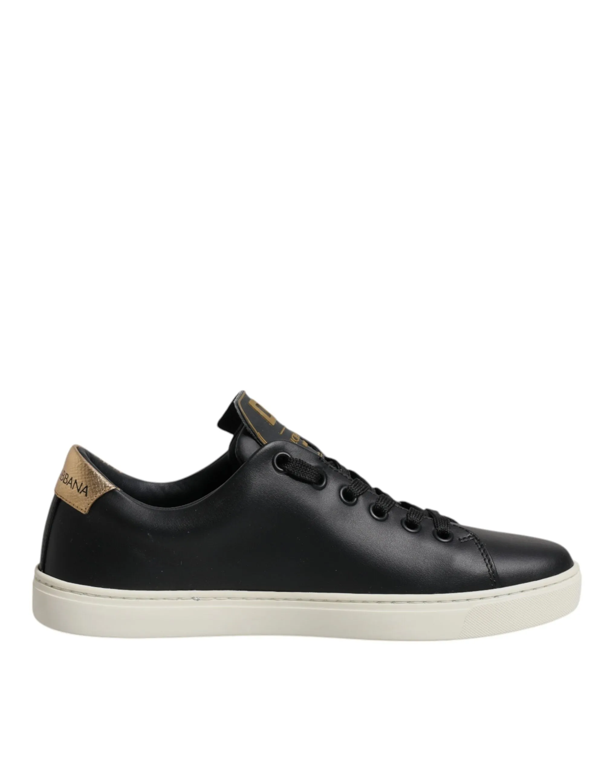 Dolce & Gabbana Leather gold Heart Sneakers Women's Shoes