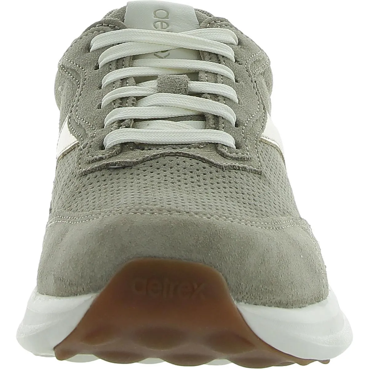 Emily Womens Suede Metallic Casual And Fashion Sneakers