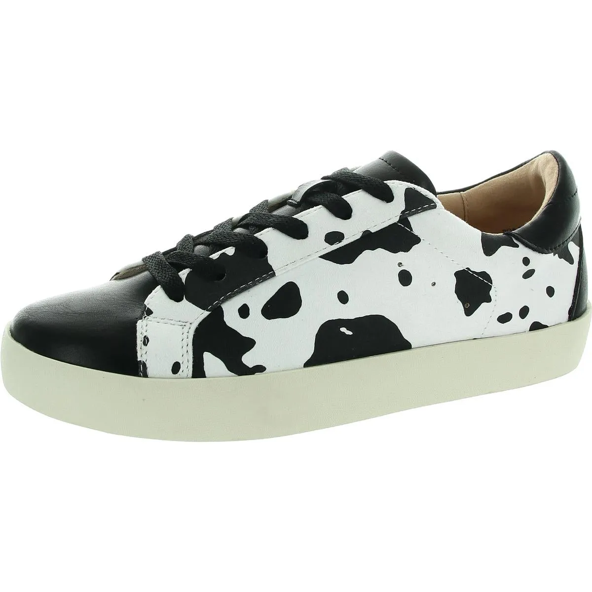Erica Womens Faux Leather Fashion Sneakers