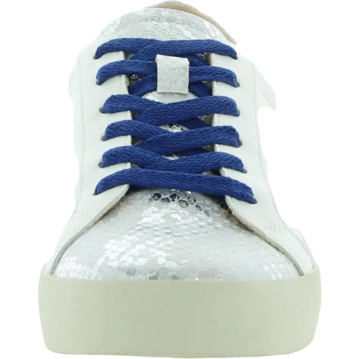 Erica Womens Faux Leather Fashion Sneakers