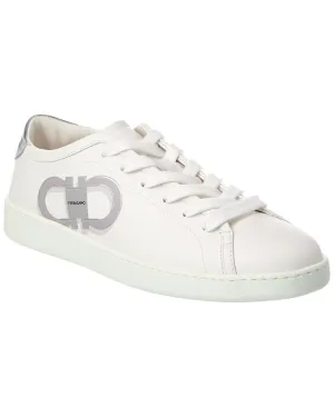 Ferragamo Brandy Leather Sneaker