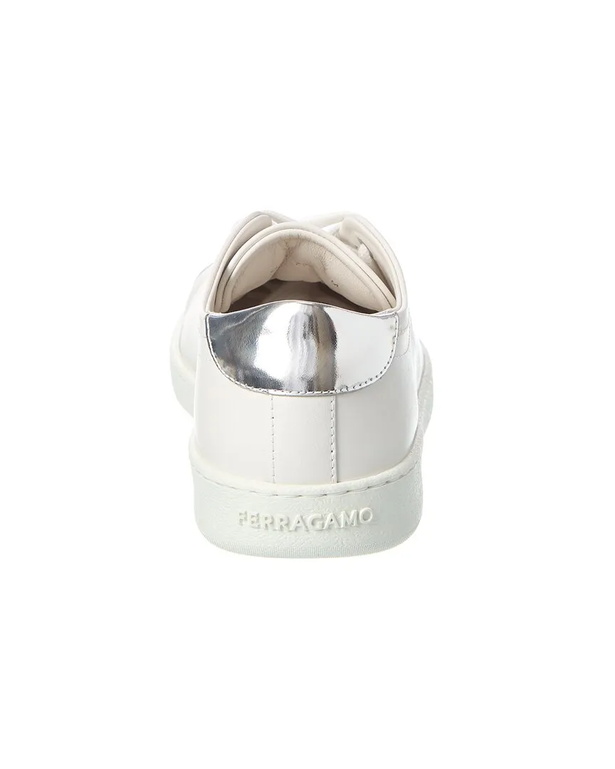 Ferragamo Brandy Leather Sneaker