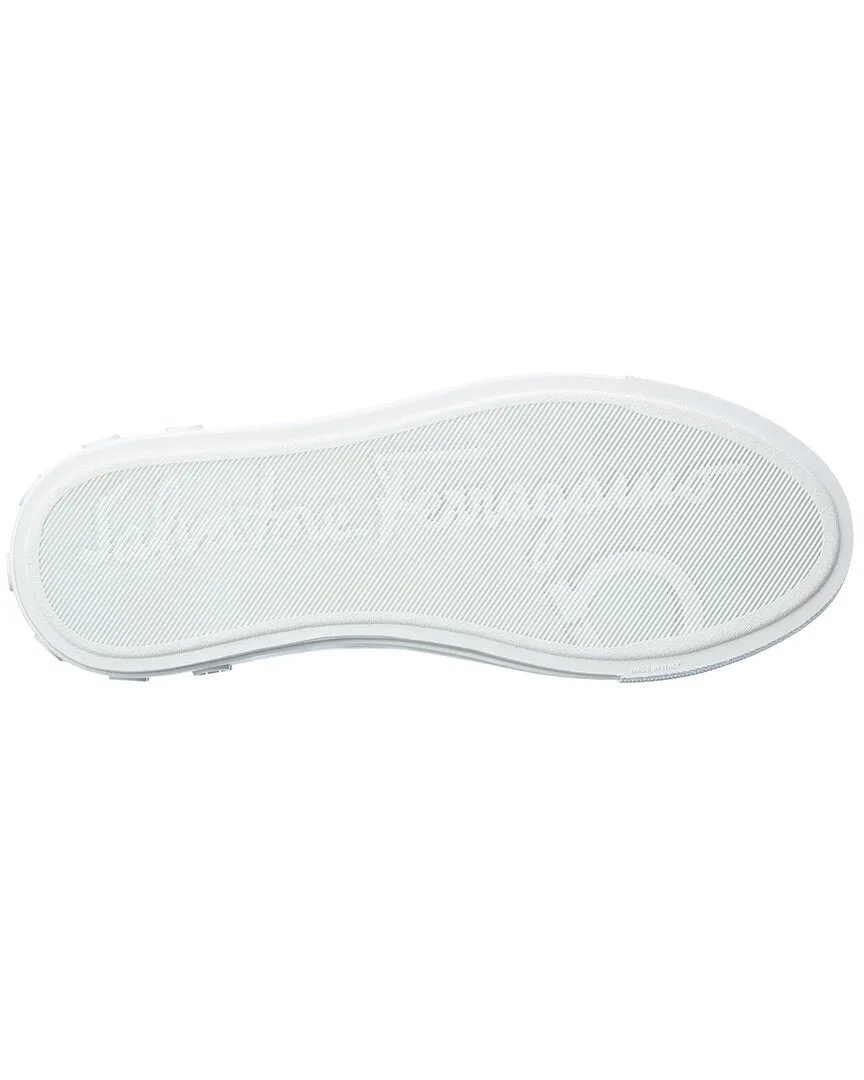 Ferragamo Mediterr Eco Canvas Sneaker