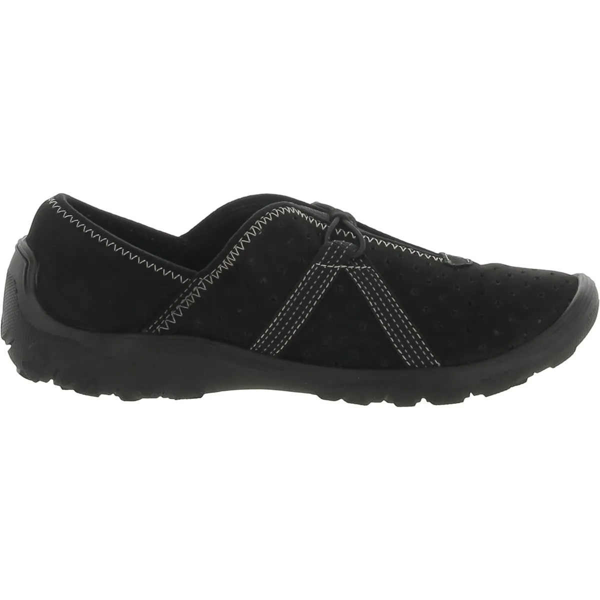 Fiana Braley Womens Leather Perforated Casual And Fashion Sneakers