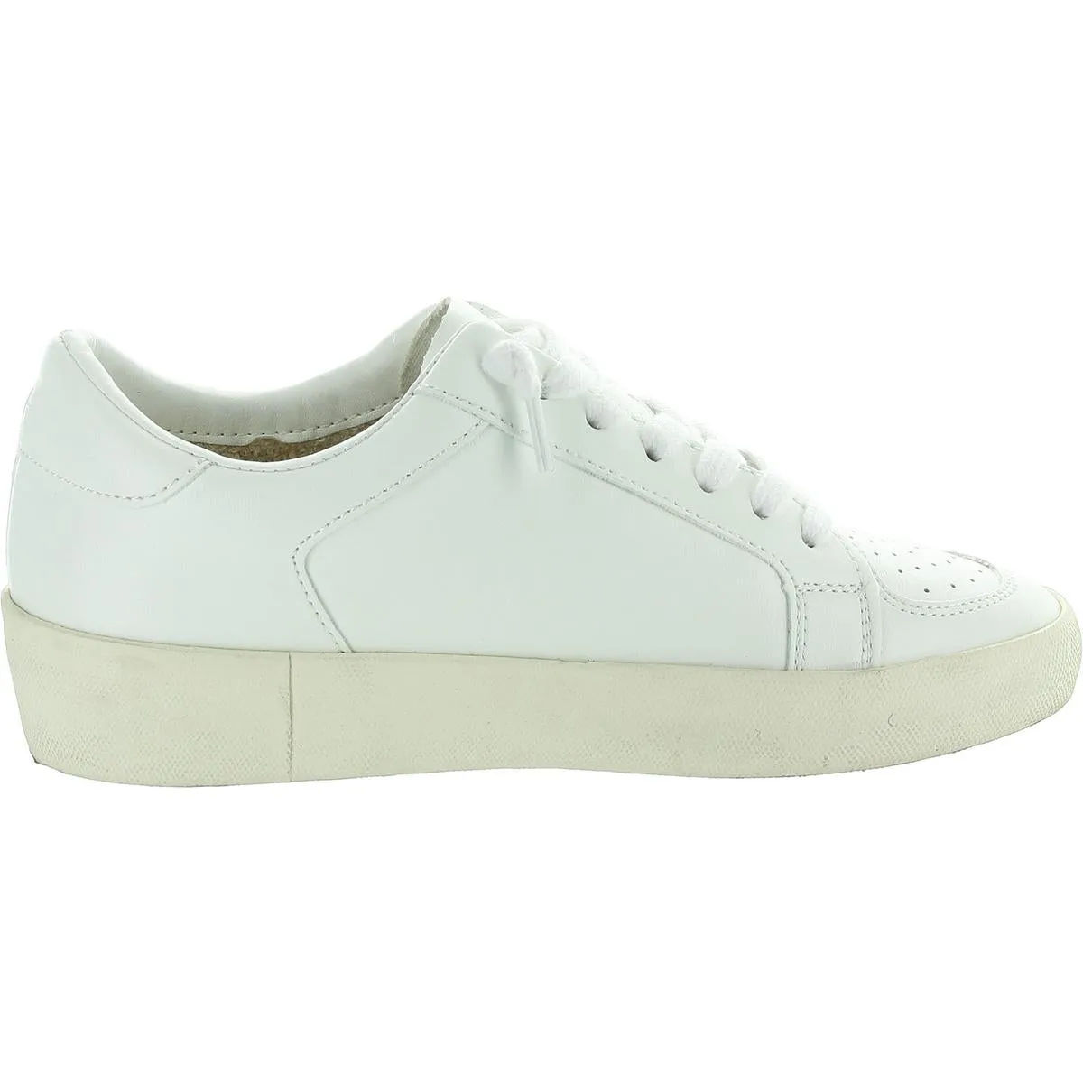 Flake Womens Lace-Up Leather Casual And Fashion Sneakers