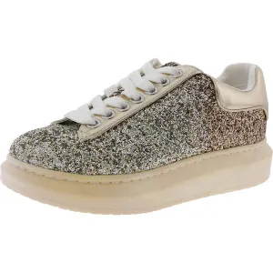 Glacer-G Womens Glitter Fashion Casual And Fashion Sneakers