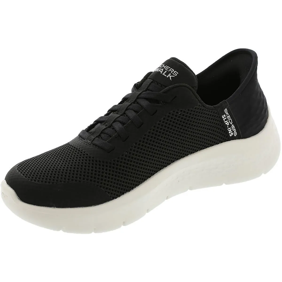 Go Walk Flex Womens Memory Foam Manmade Slip-On Sneakers