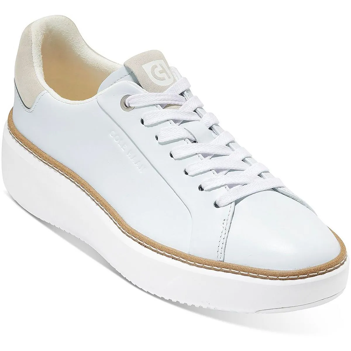 GP Topspin Womens Faux Leather Comfort Casual and Fashion Sneakers