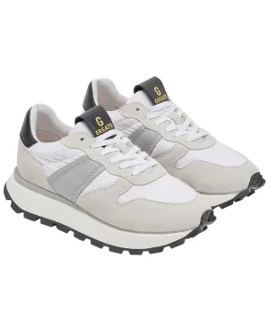 GREATS Greenpoint Runner Suede-Trim Sneaker