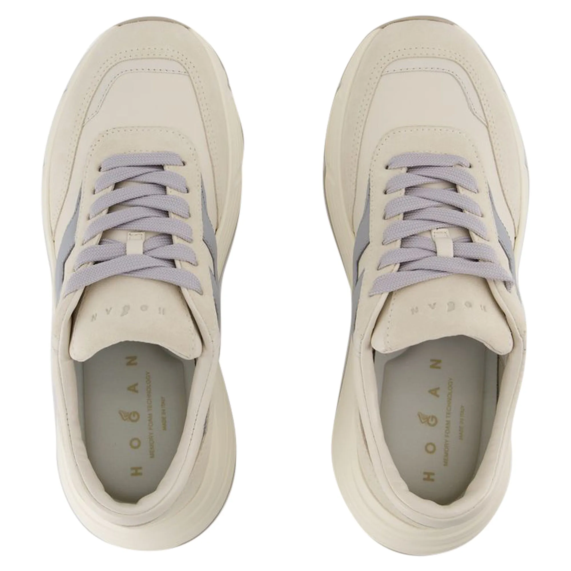 H669 Sneakers - Hogan - Leather - White