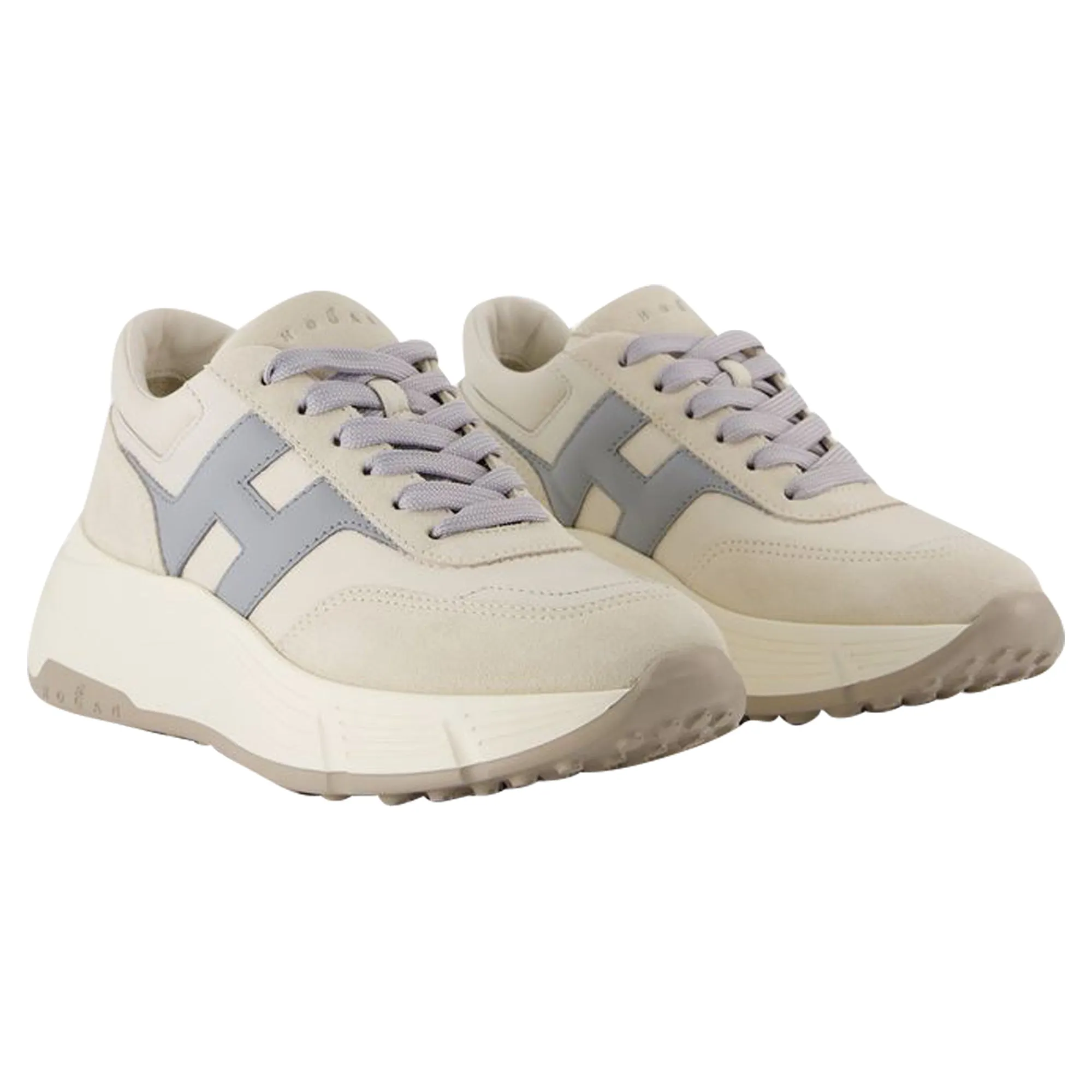 H669 Sneakers - Hogan - Leather - White