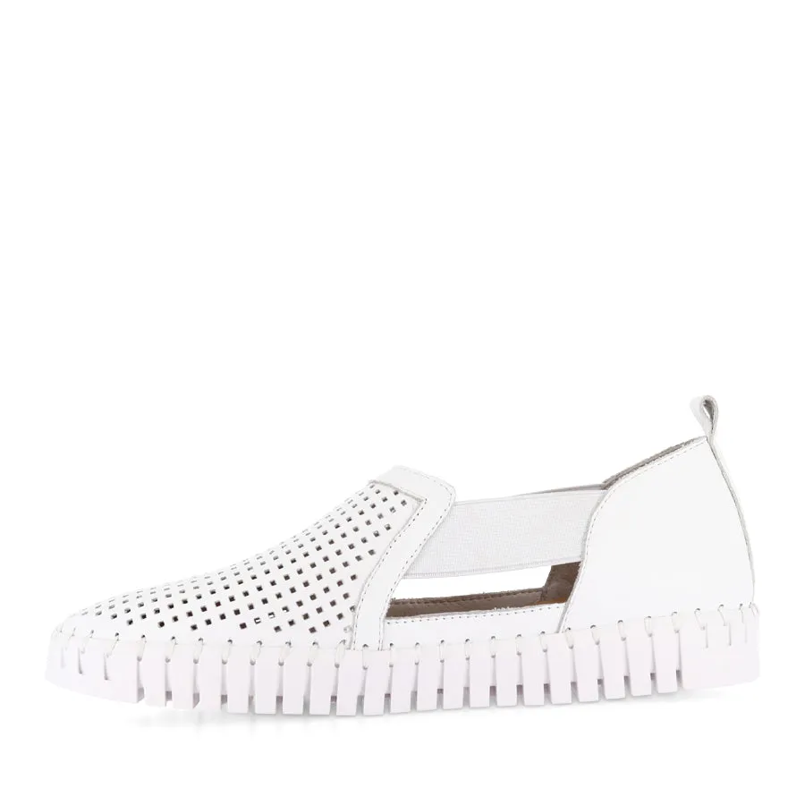 HABIKI - WHITE LEATHER
