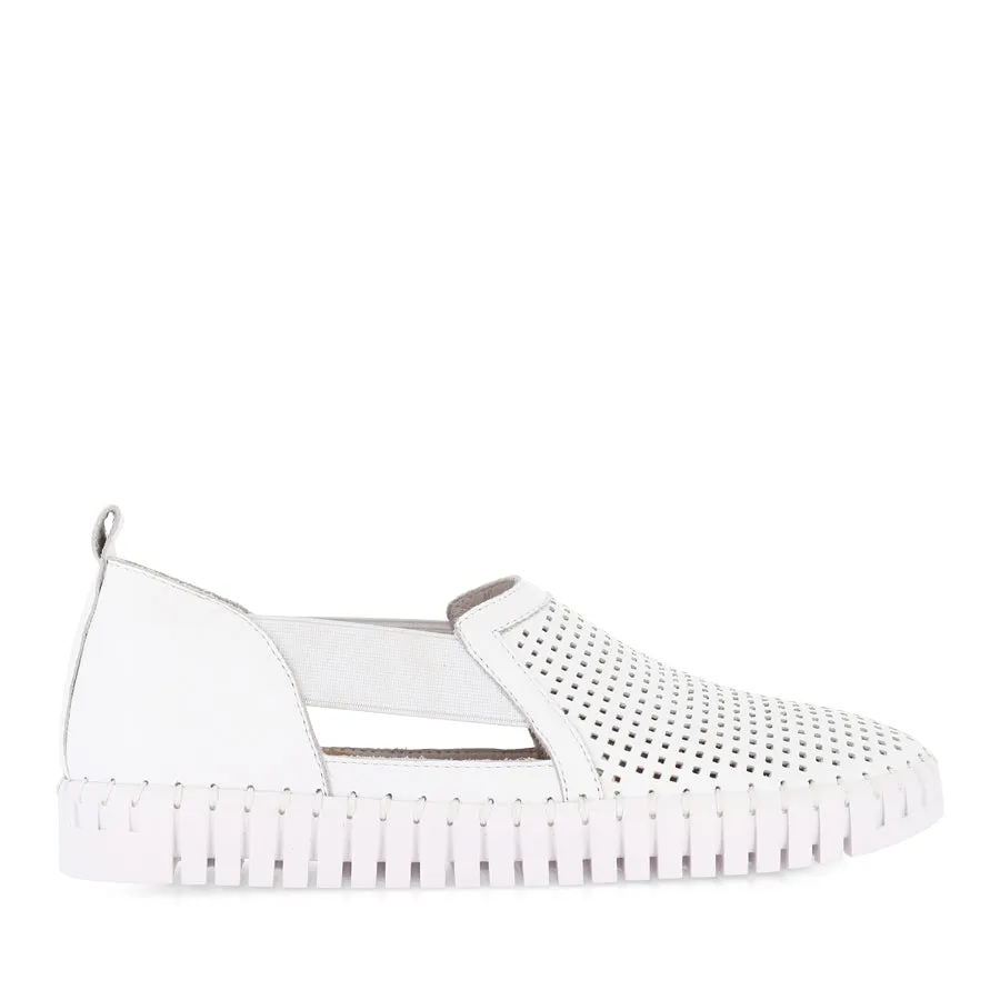 HABIKI - WHITE LEATHER
