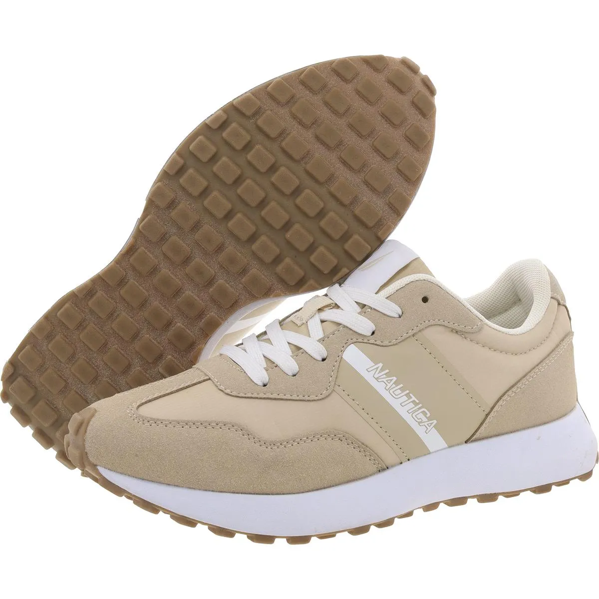 HADDIK Womens Lace-Up Man Made Casual And Fashion Sneakers