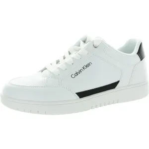 Hallen Womens Padded Insole Faux Leather Casual And Fashion Sneakers