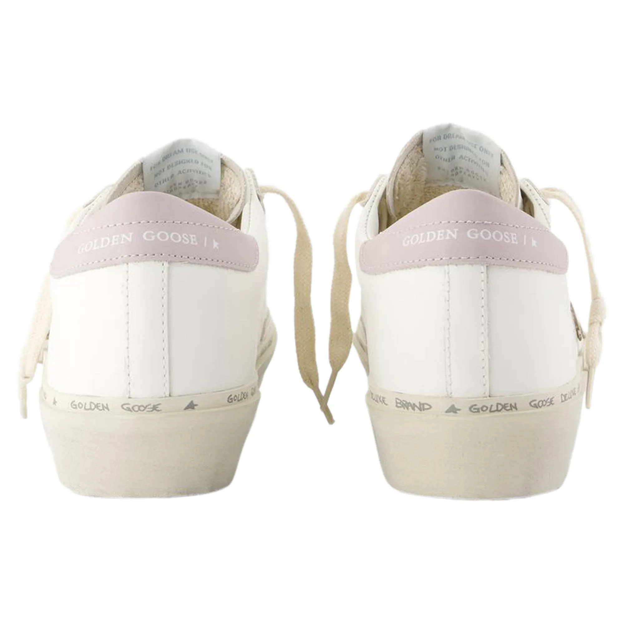 Hi Star Sneakers - Golden Goose Deluxe Brand - Leather - White