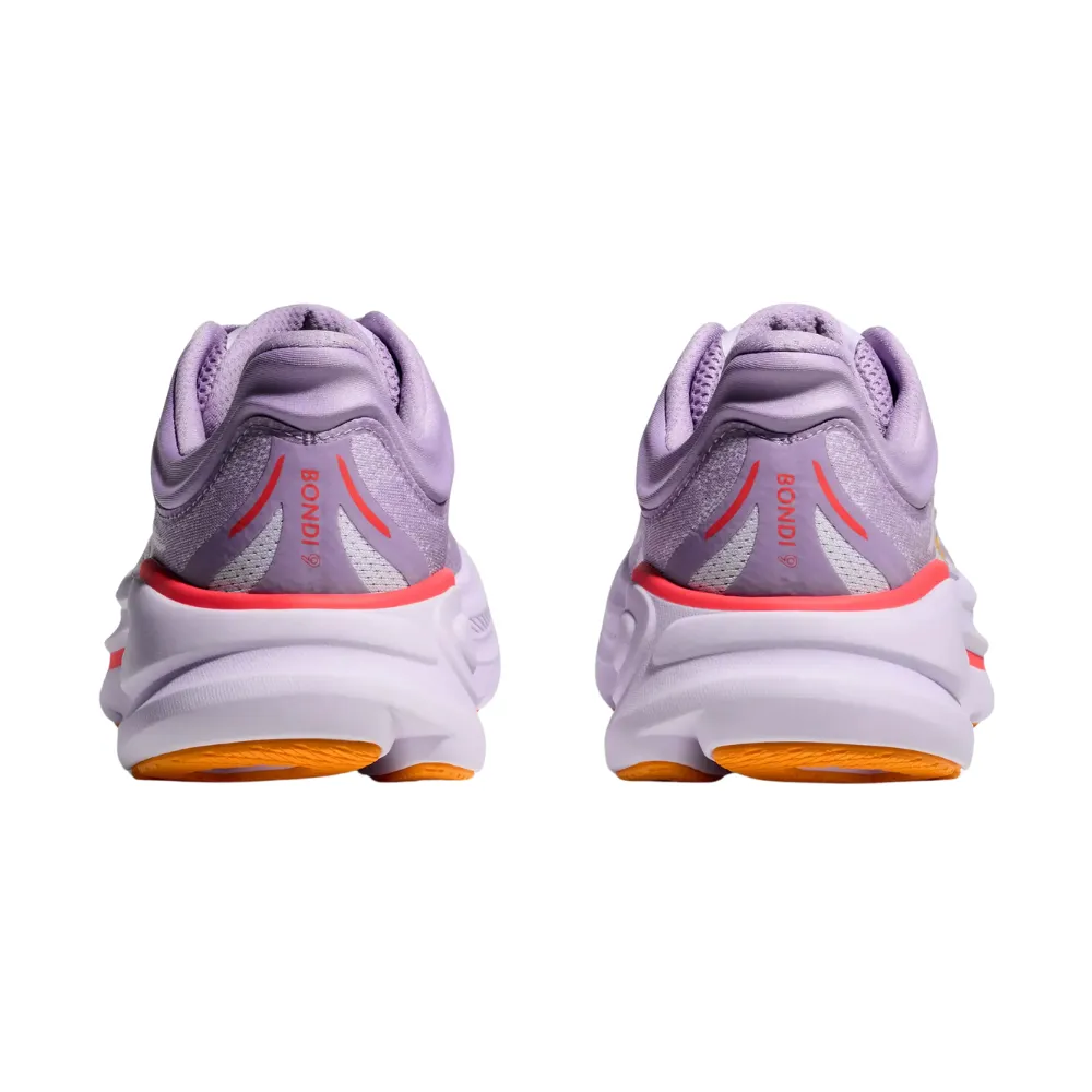 Hoka Bondi 9 Aster Flower/Starlight Glow Running Shoe (Women's)