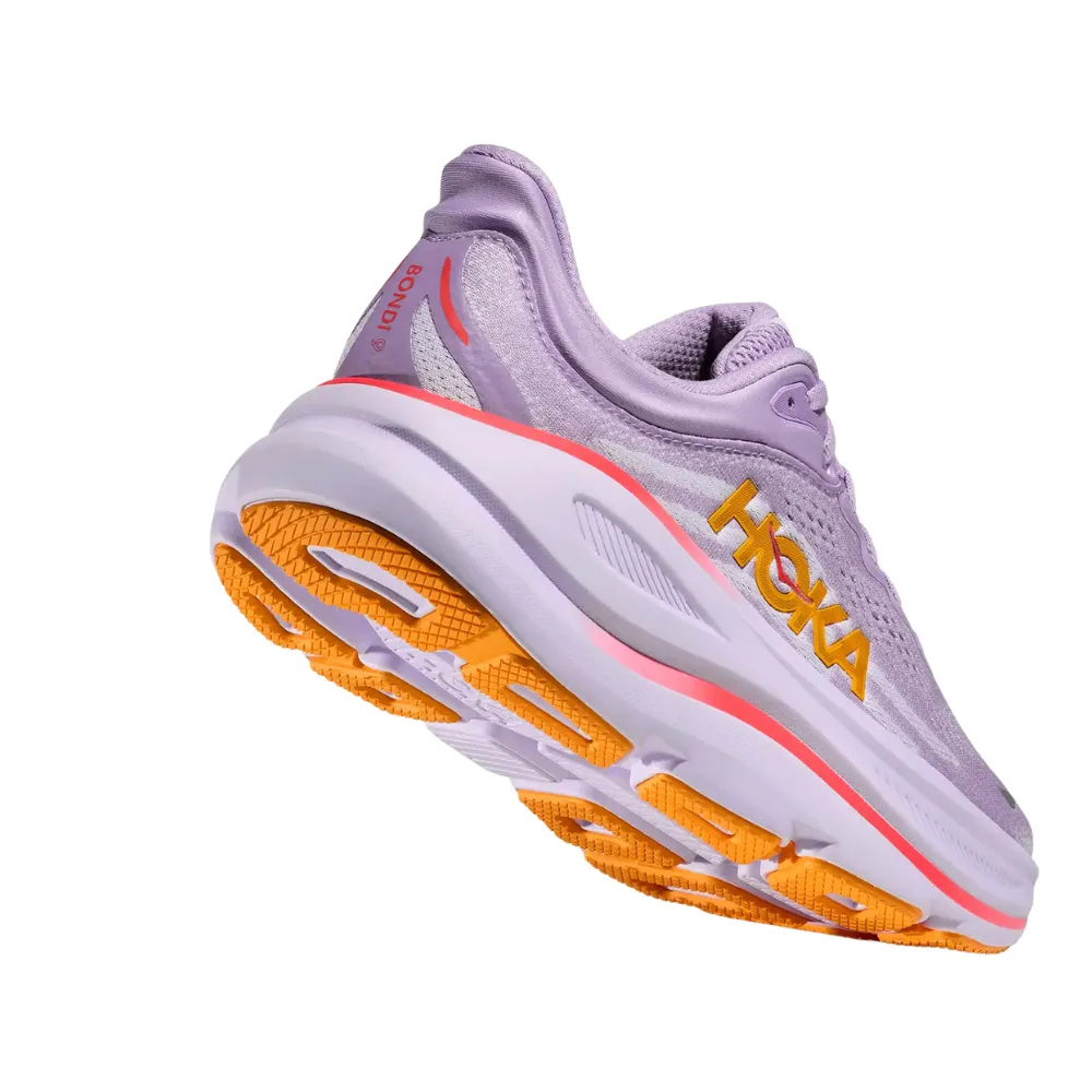 Hoka Bondi 9 Aster Flower/Starlight Glow Running Shoe (Women's)