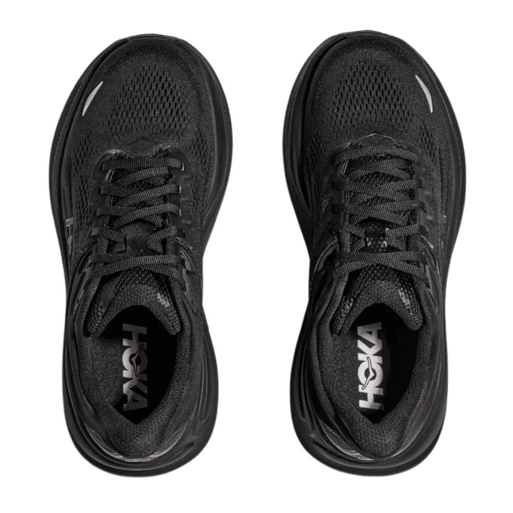 Hoka Bondi 9 Black/Black Running Shoe (Women's)