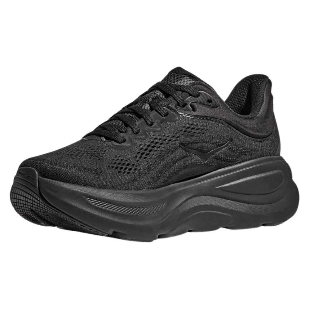 Hoka Bondi 9 Black/Black Running Shoe (Women's)