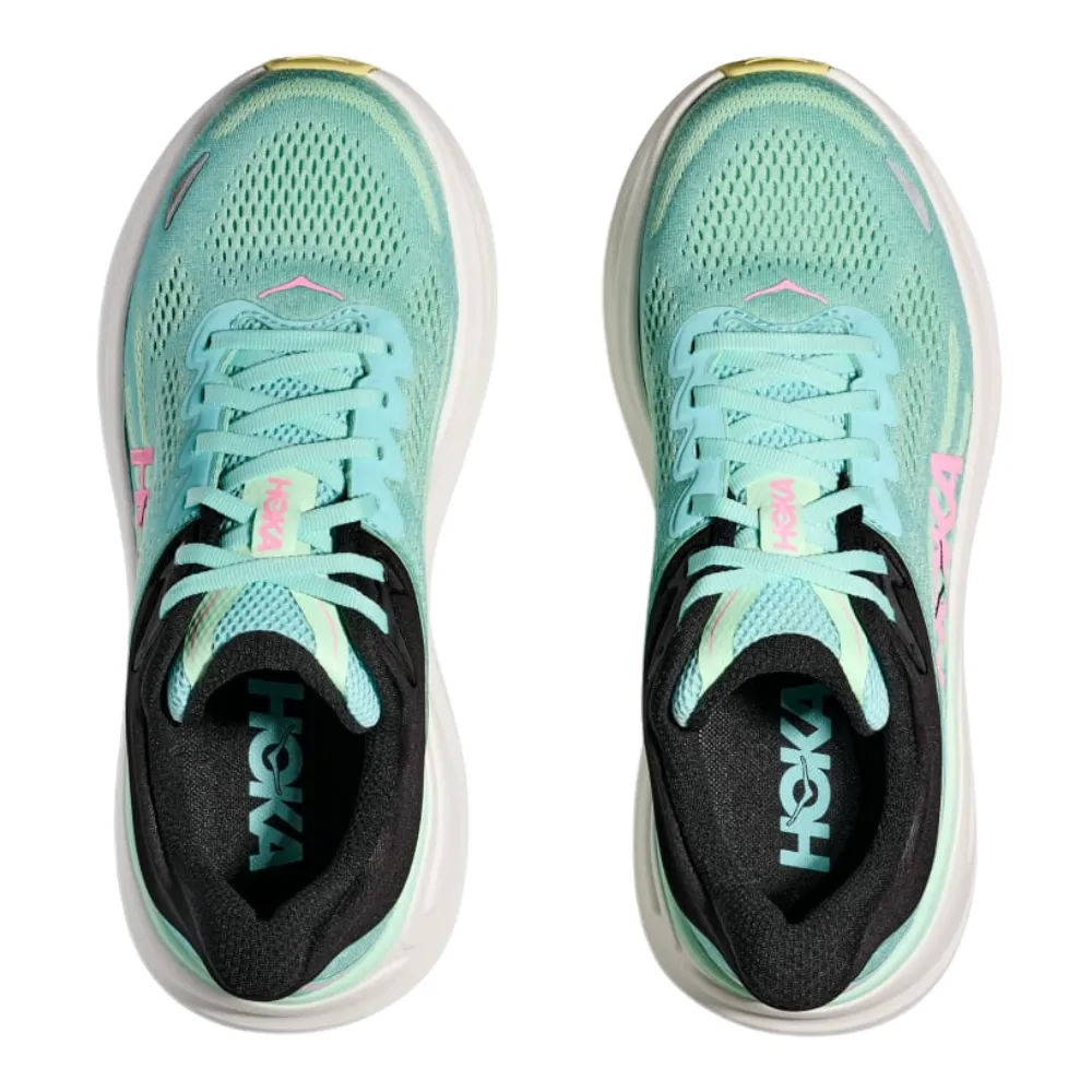 Hoka Bondi 9 Blue Spark/Mint Fluorite Running Shoe (Women's)