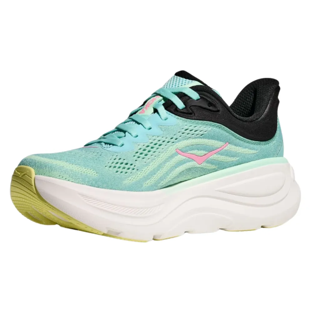 Hoka Bondi 9 Blue Spark/Mint Fluorite Running Shoe (Women's)
