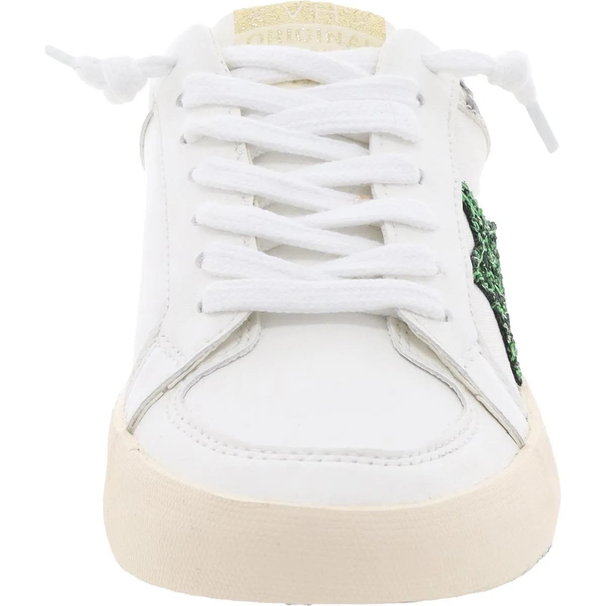 Izzy Womens Snake Print Lace Up Casual and Fashion Sneakers