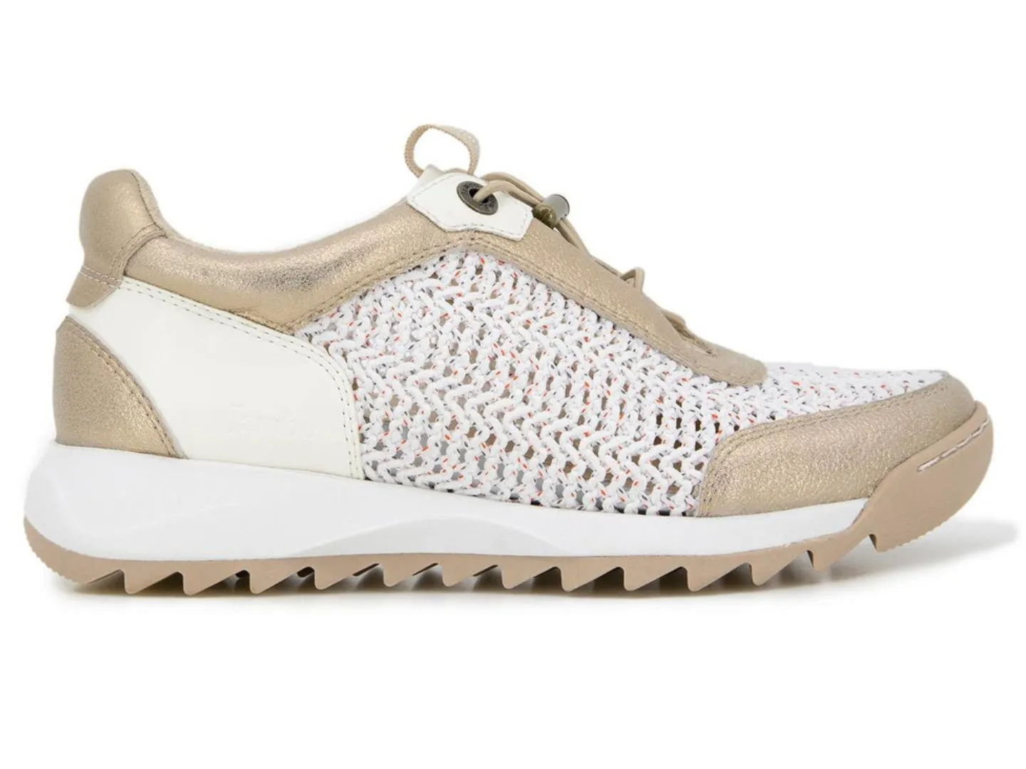 Jambu: Harper in White/Champagne