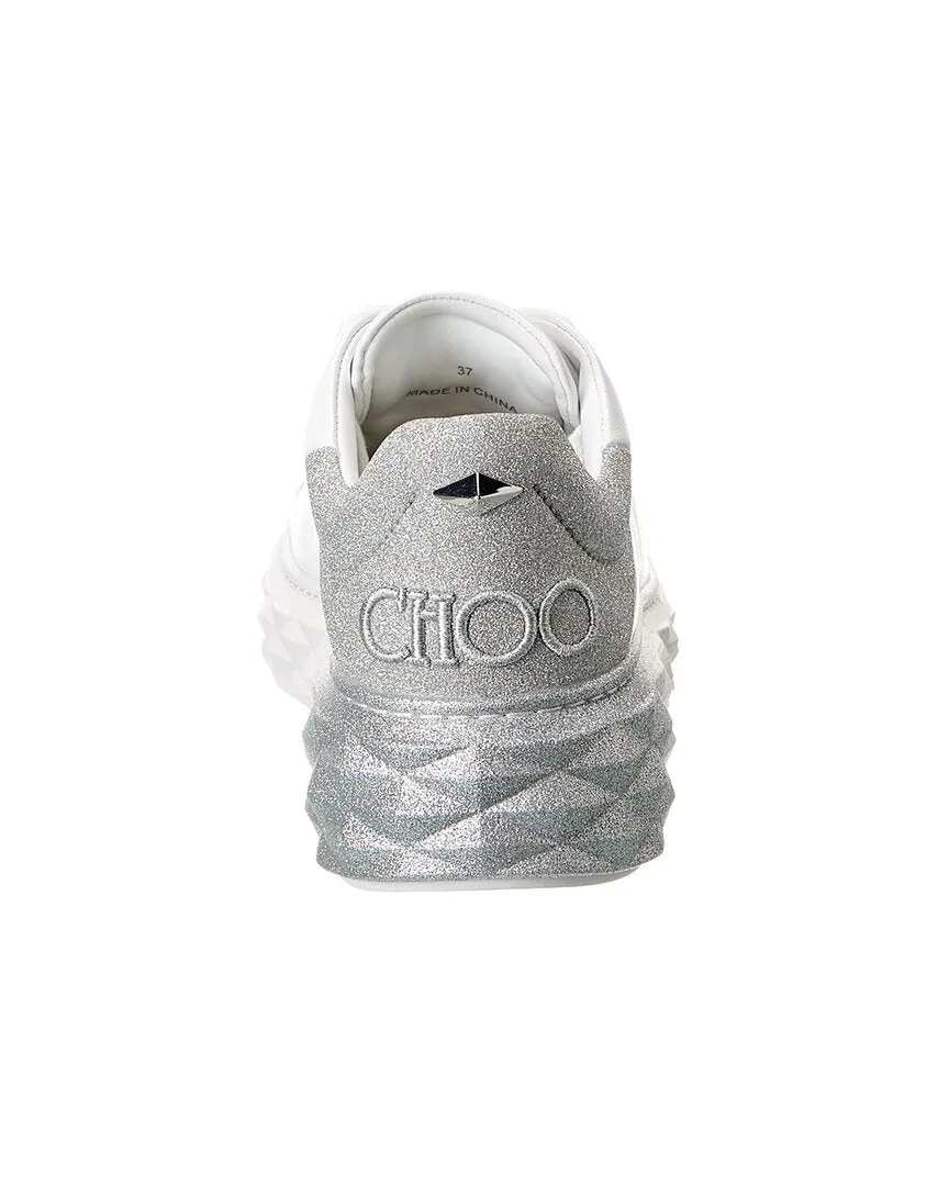 Jimmy Choo Diamond Maxi/F II Leather Sneaker