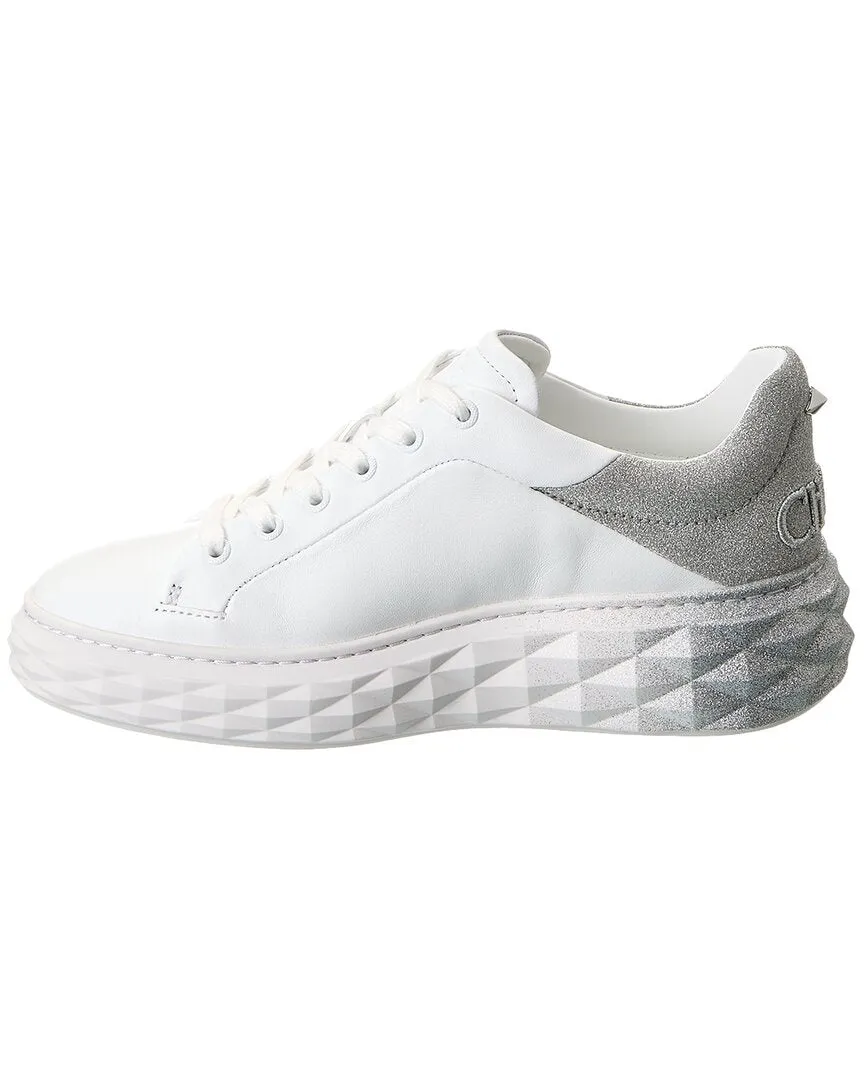 Jimmy Choo Diamond Maxi/F II Leather Sneaker