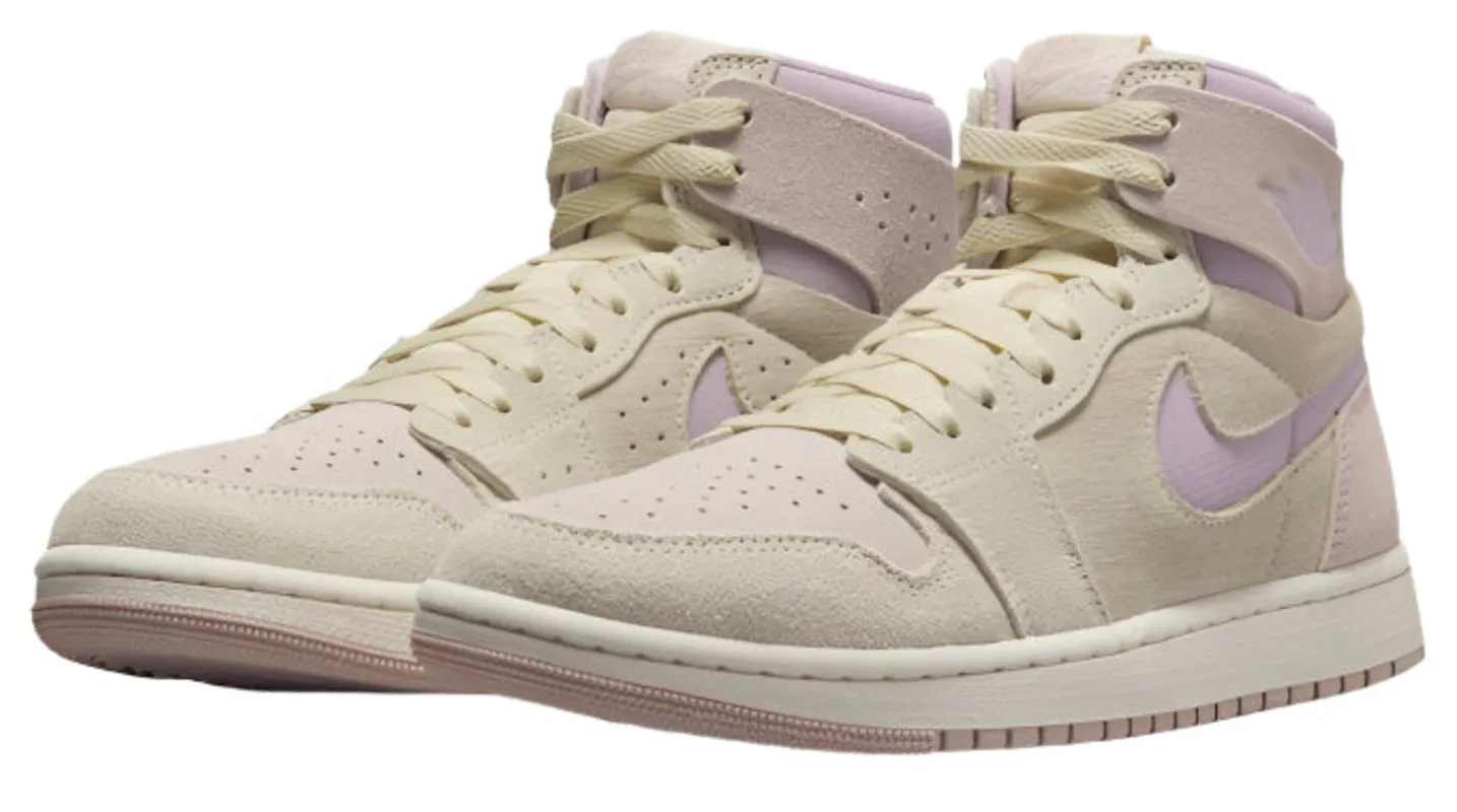 Jordan 1 High Zoom Air CMFT 2 Muslin Plum Chalk (Women's)